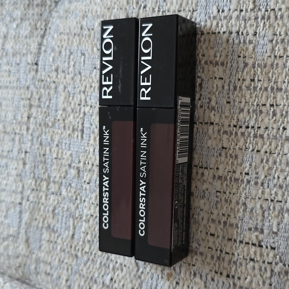 REVLON BRAND COLORSTAY SATIN INK LIQUID LIP COLOR BUNDLE OF 2